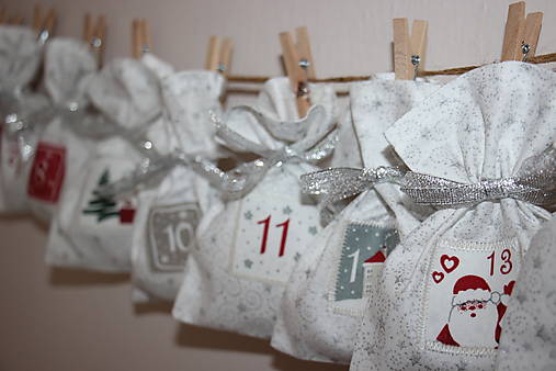 Úžitkový textil - Adventní kalendář č.22 - 16959312_