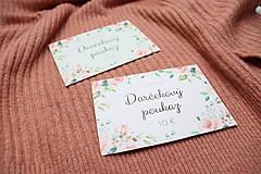 Darčekové poukážky - Darčeková poukážka ♡ - 16960268_