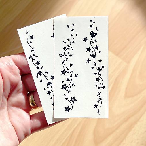 Tetovačky - Dočasné tetovačky Tiny Tattoos Ornamenty T0032 - 16959715_