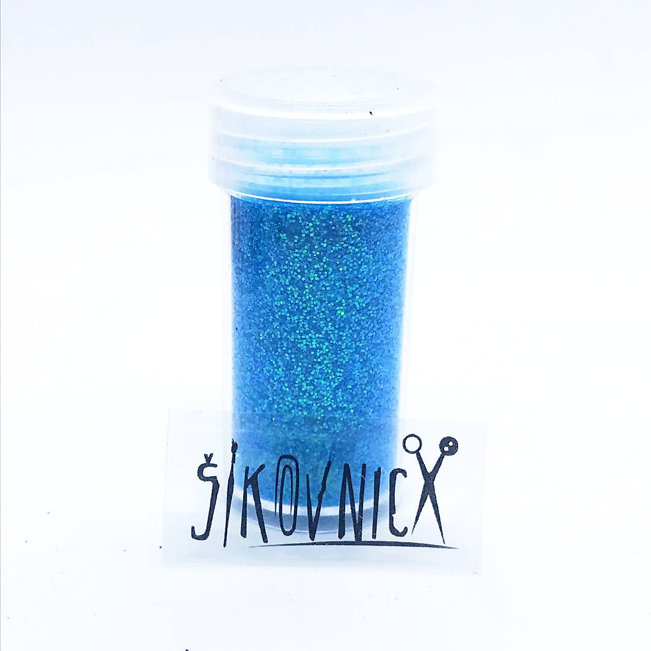 Sypané glitre, trblietky, 10 g (modrá tyrkysová)