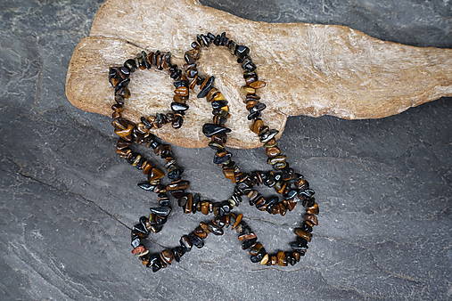 Minerály - Tigrie/sokoli oko zlomky - 16965359_