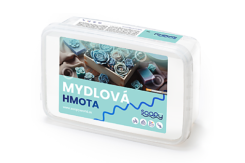 Suroviny - Mydlová hmota Soapy Low Sweat White - 16964966_
