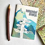Papiernictvo - Turistický denník A6 - 16965917_