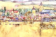 Obrazy - Spišské Vlachy - obraz na želanie - 16965630_
