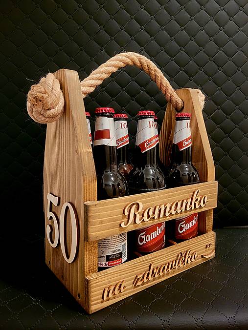 Nábytok - Prepravka na pivo - 16965660_