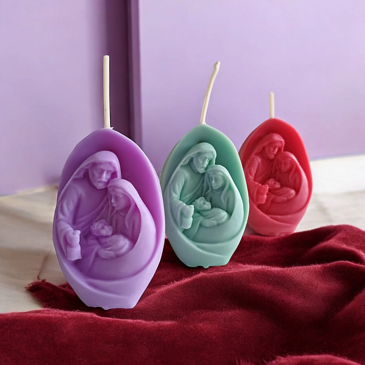 Sviečky - Vianočné sójové sviečky  - 16977332_