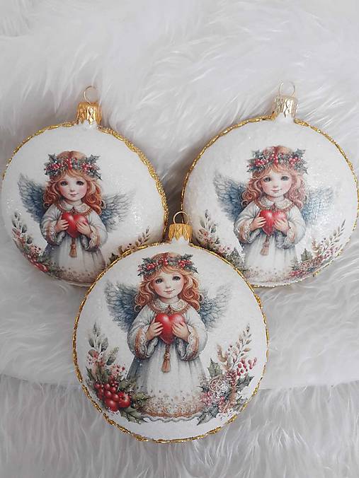 Dekorácie - Vianočné medailonky 5 - 16979068_