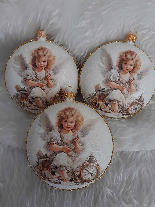 Dekorácie - Vianočné medailonky 6 - 16979074_