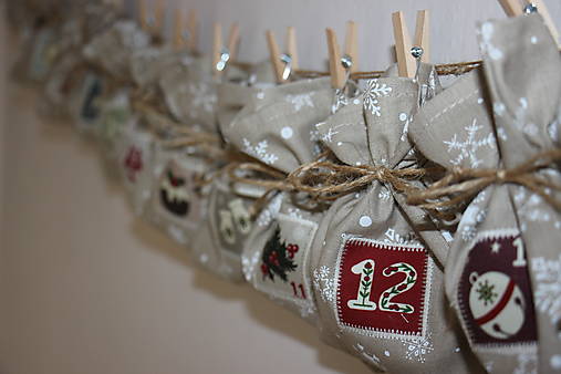 Úžitkový textil - Adventní kalendář č.23 - 16980288_