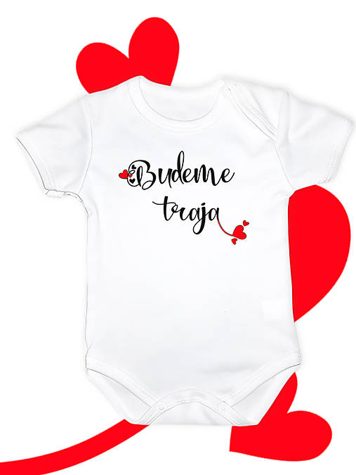 Detské oblečenie - Budeme traja - body aj dlhý rukáv - 16981030_