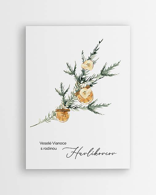 Grafika - Vianoce s rodinou - vianočný personalizovaný plagát - 16979502_