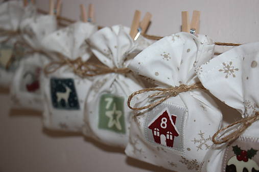 Úžitkový textil - Adventní kalendář č.24 - 16983195_