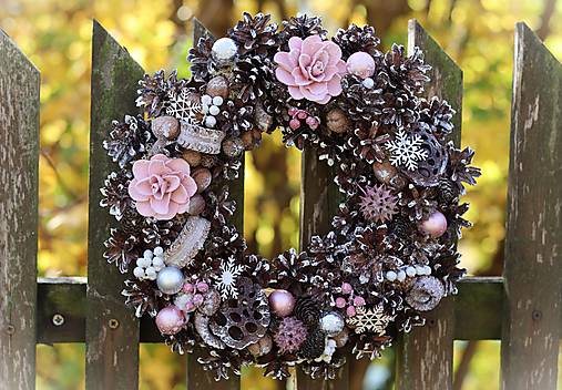 Dekorácie - Vianočný venček - 16985155_