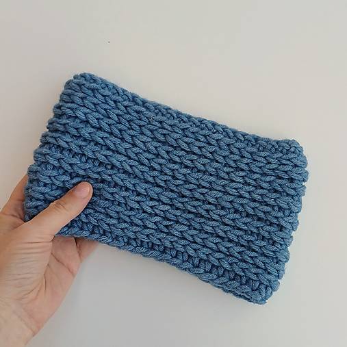 Čiapky, čelenky, klobúky - Všestranná ~ merino čelenka - 16985701_