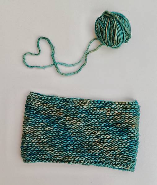 Čiapky, čelenky, klobúky - Luxusná ~ merino čelenka - 16986878_