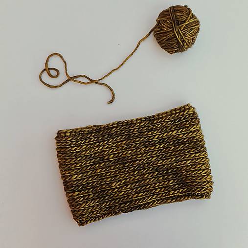 Čiapky, čelenky, klobúky - Luxusná ~ merino čelenka - 16986912_