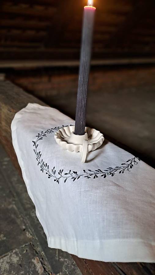 Úžitkový textil - Ľanové prestieranie - 16984685_