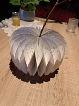 Iné doplnky - Papierová tekvica DIY sada - 16987231_