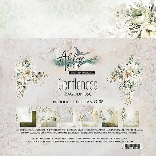 Papier - Scrapbook papier 8x8 Gentleness - 16990393_