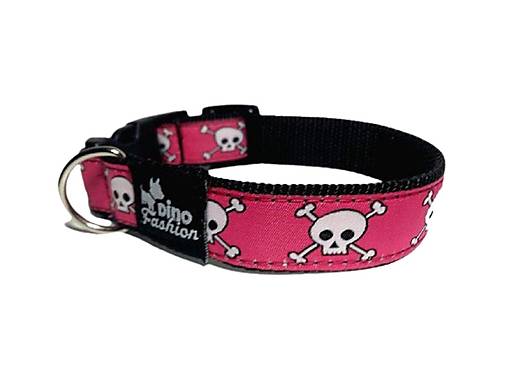 Pre zvieratá - Obojok Dinofashion Lebky - 16990671_