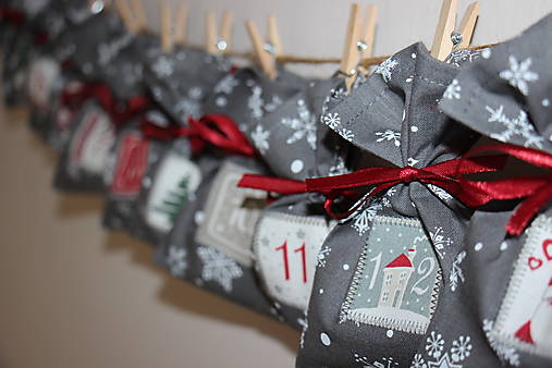Úžitkový textil - Adventní kalendář č.26 - 16989464_