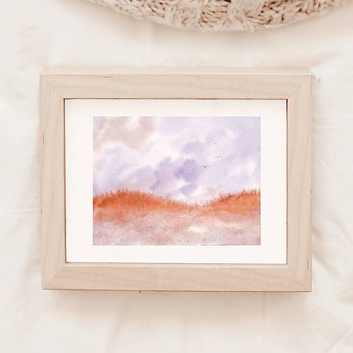 Obrazy - Akvarel - October´s dreams no.1 - 16990192_
