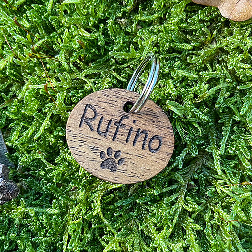 Pre zvieratá - Psia známka OVÁL 1+1 zdarma  - 16988459_