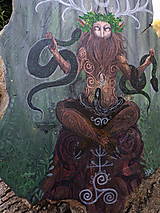 Obrazy - CERNUNNOS - original obraz - painted picture - 16991066_