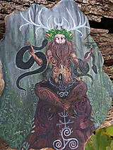 Obrazy - CERNUNNOS - original obraz - painted picture - 16991079_