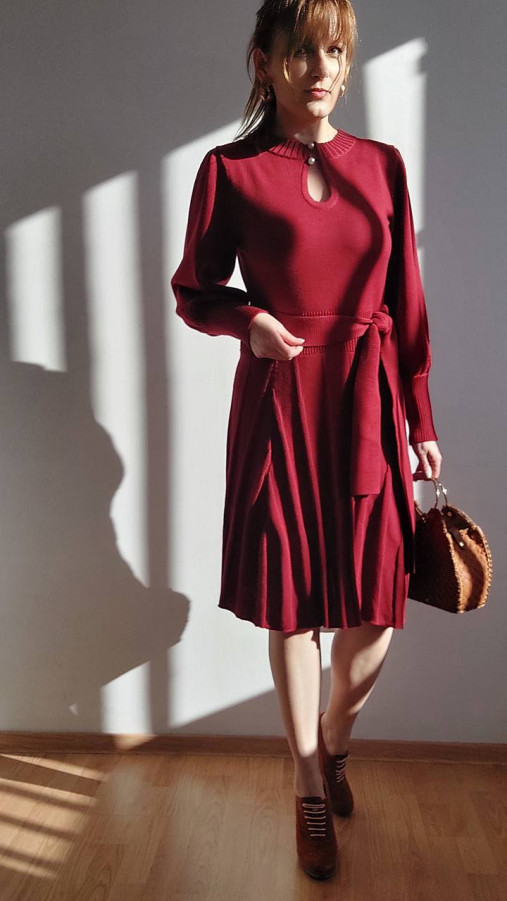 Šaty - Červené šaty - 16993367_