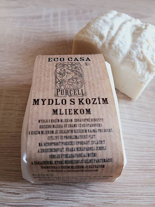 Telová kozmetika - Mydlo s kozím mliekom (Mydlo s kozím mliekom 90g) - 16993796_