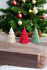 Sviečky - Vianočný stromček  - 16995789_