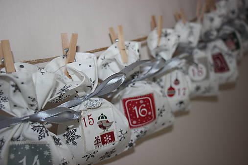 Úžitkový textil - Adventní kalendář č.27 - 16995596_