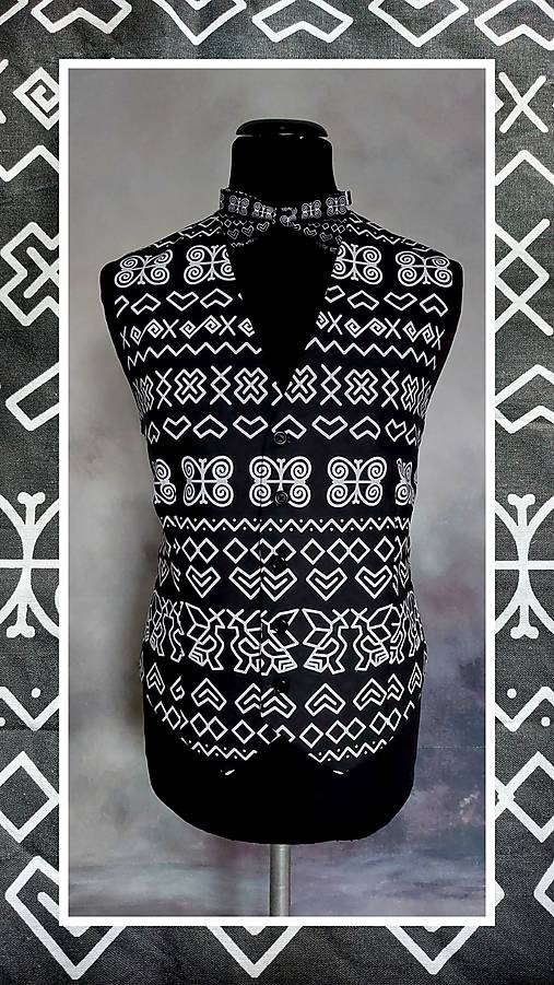 Vesty - Pánska vesta ČIČMANY - 16997047_