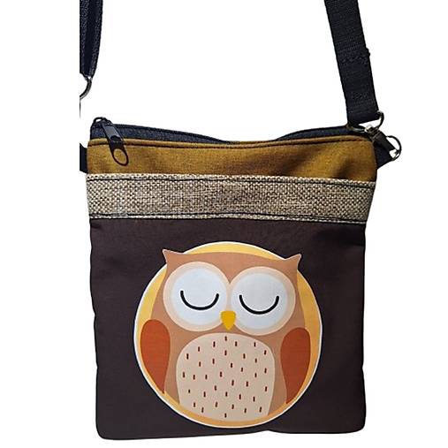 Iné tašky - Taška pre deti crossbody Sova - 17000749_