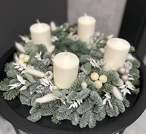 Dekorácie - Adventný veniec “sušina” - 16998473_
