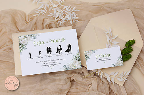 Svadobné oznámenie D#08