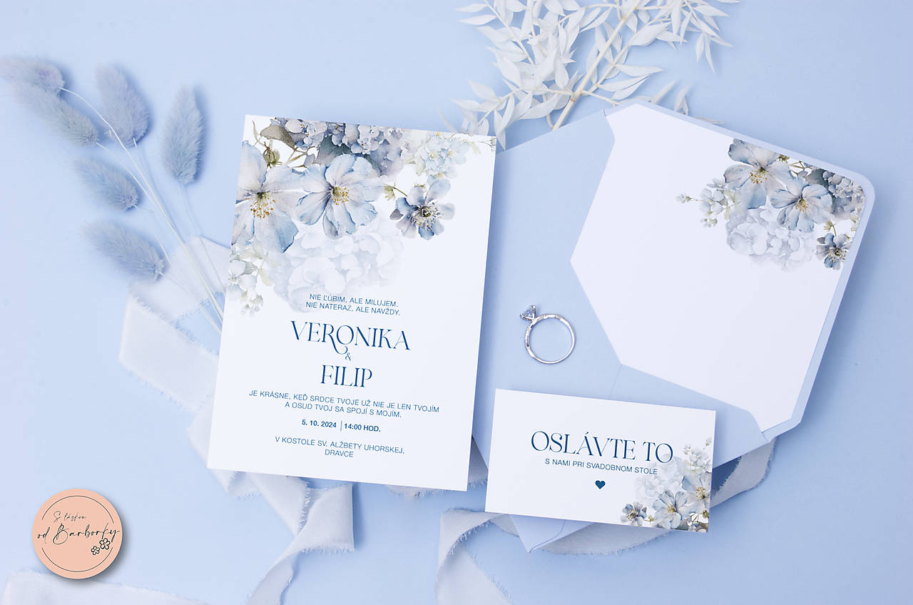 Svadobné oznámenie D#03