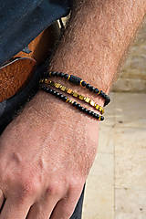 Náramky - Partnerské náramky Amulet  proti negatívnej energii - 17000715_