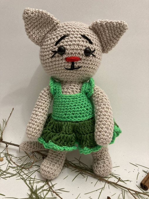 Hračky - mačka/mačička Veľká - 17000933_