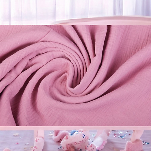 Detský textil - Mušelín za príplatok - cukríkovo ružový - 17004888_