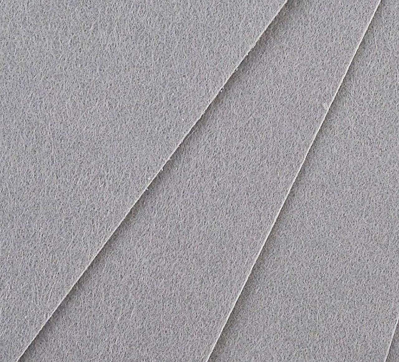 Filc 20x30 cm, mäkký, hrúbka 1,2 mm (šedá)