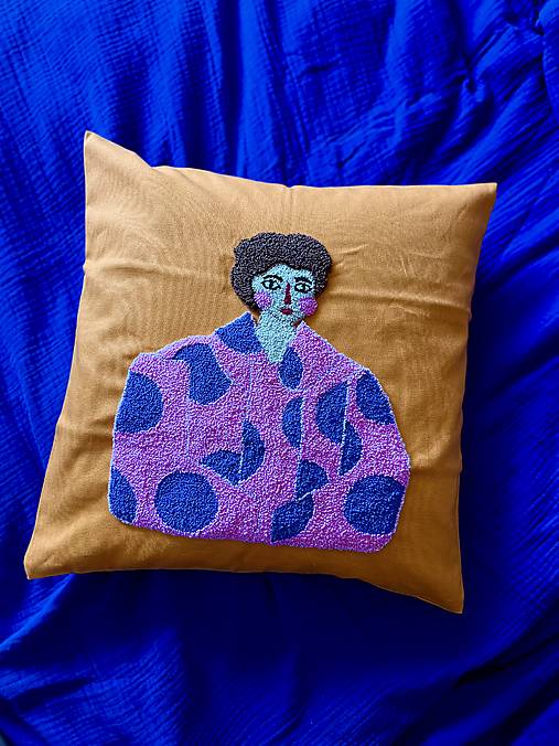 Úžitkový textil - Poťah na vankúš - žena - 17004974_