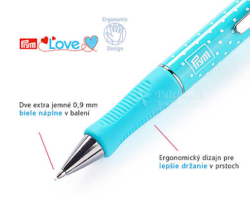 Mechanická ceruzka, extra jemná 0,9 mm Prym Love (610 848)