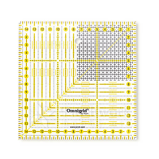 Pravítko na patchwork Omnigrid 15 x 15 cm (611 306)