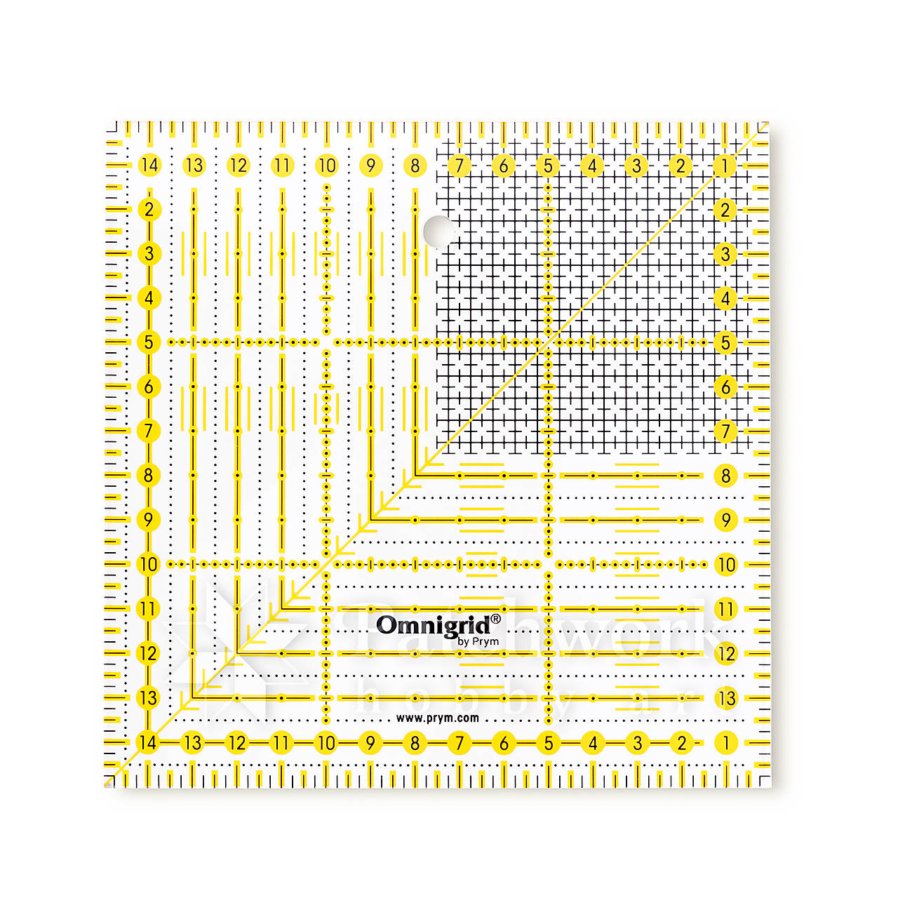 Pravítko na patchwork Omnigrid 15 x 15 cm (611 306)