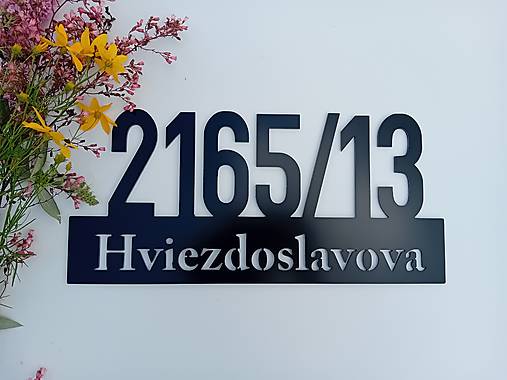 Tabuľky - Číslo na dom: Naša ulica - 17008607_
