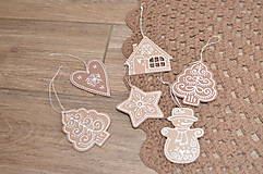 Dekorácie - Drevené medovníčkové ozdoby (koník) - 17012217_