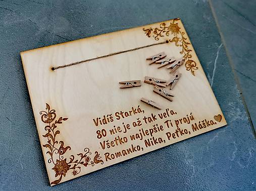 Papiernictvo - Gratulačná tabuľka - 17008955_