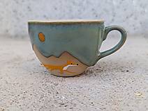 Nádoby - Šálka na čaj Líšky (+podšálka) - 17011236_